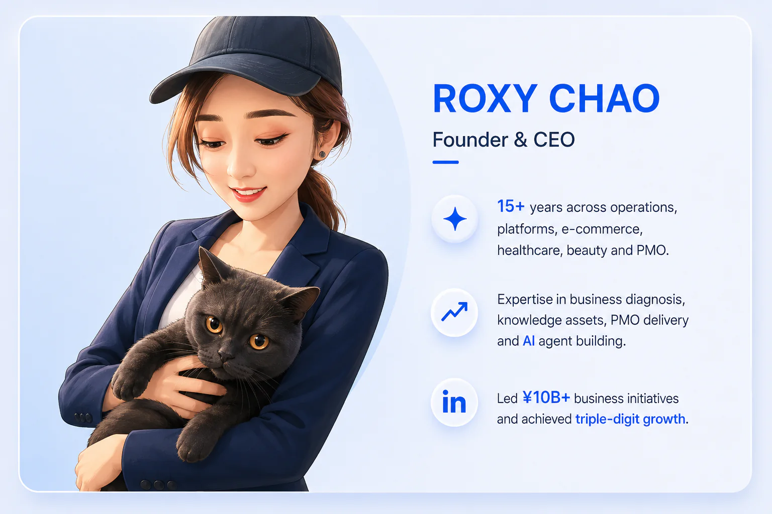 Roxy Chao founder profile